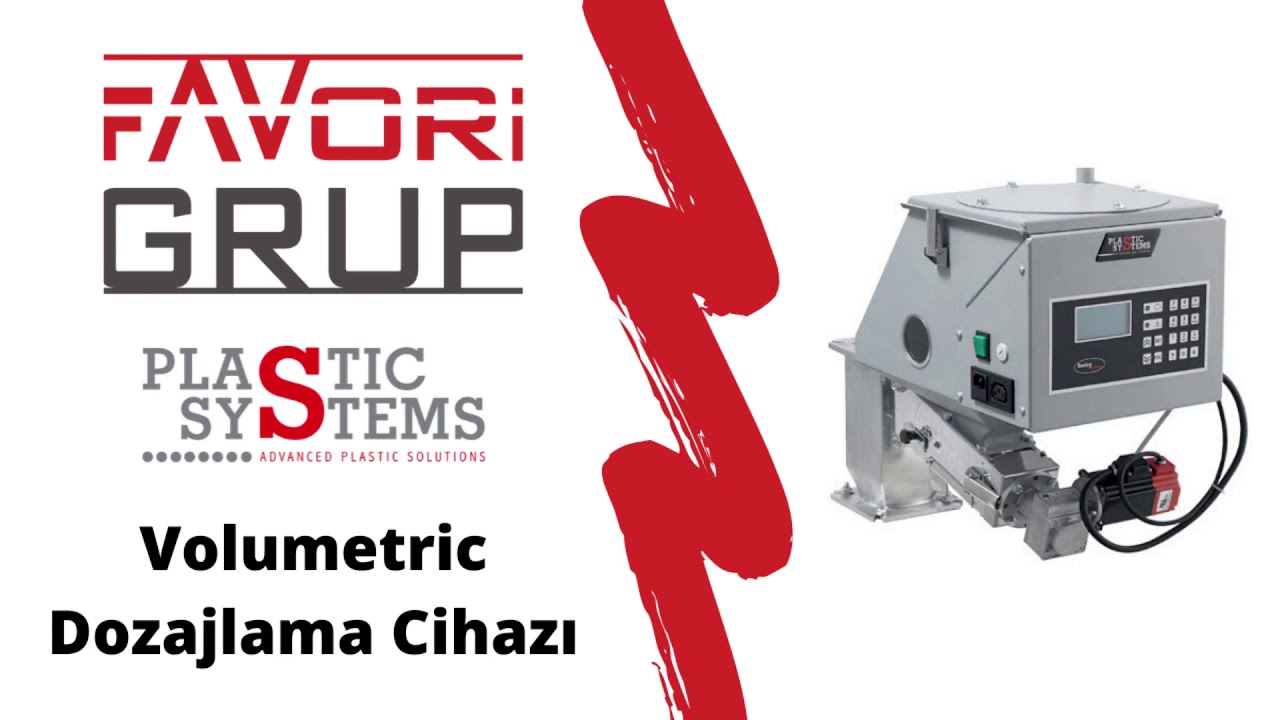 PLASTIC SYSTEMS DOZAJLAMA CİHAZI - MASTERBATCH DOZAJLAMA