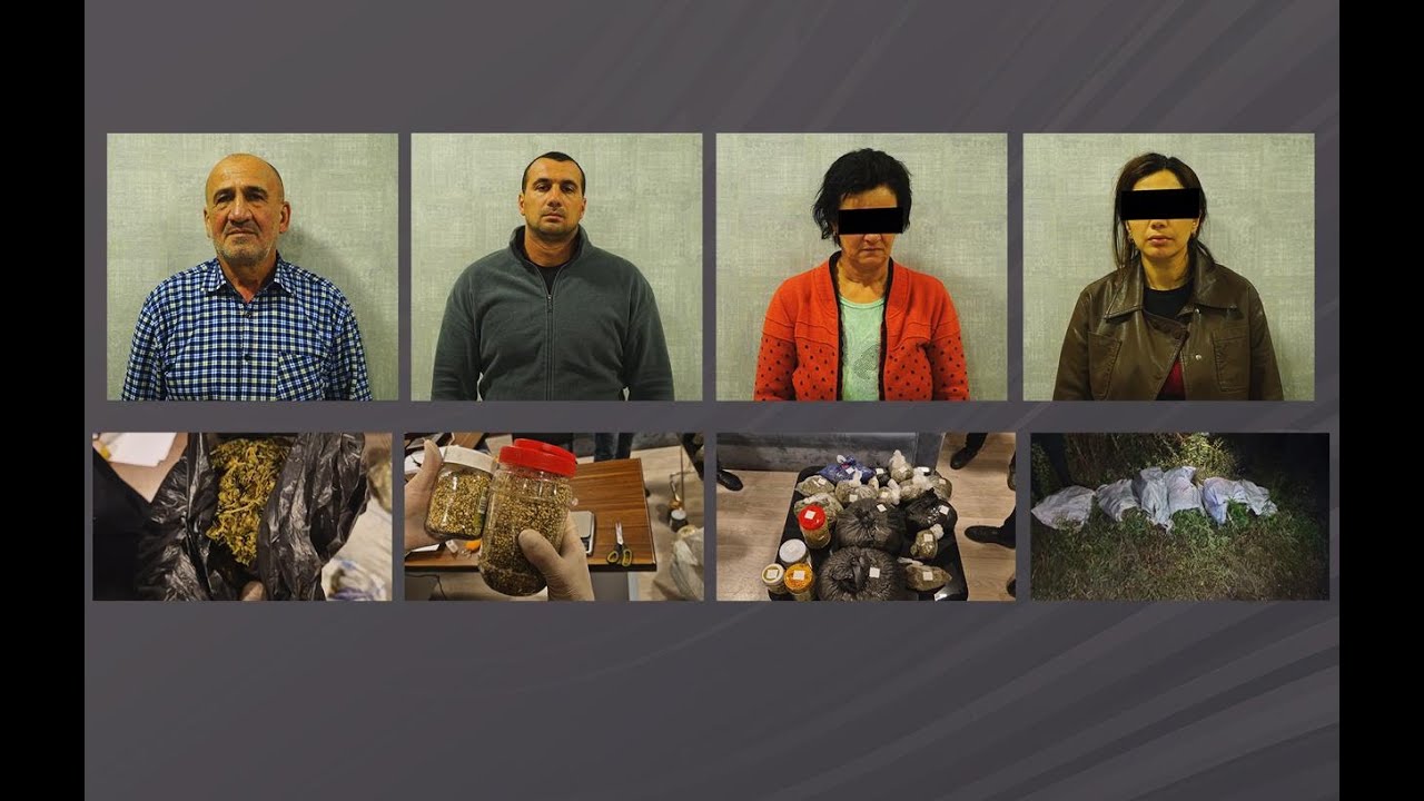 Oğuzda polis əməliyyatı: narkotiklərin satışı ilə məşğul olan bir ailənin üzvləri tutulublar