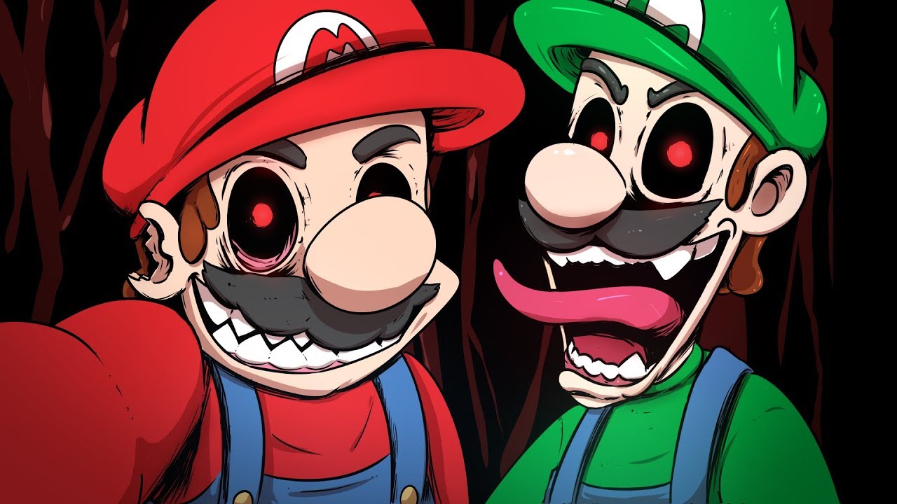 OS JOGOS ASSUSTADORES E SOMBRIOS DO MARIO!