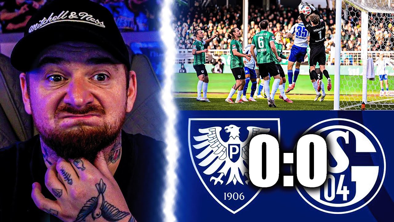KLARES Tor + ROT 🤔🤬 PREU&szlig;EN M&Uuml;NSTER vs SCHALKE 04 Talk  | Der Keller Stream Highlights