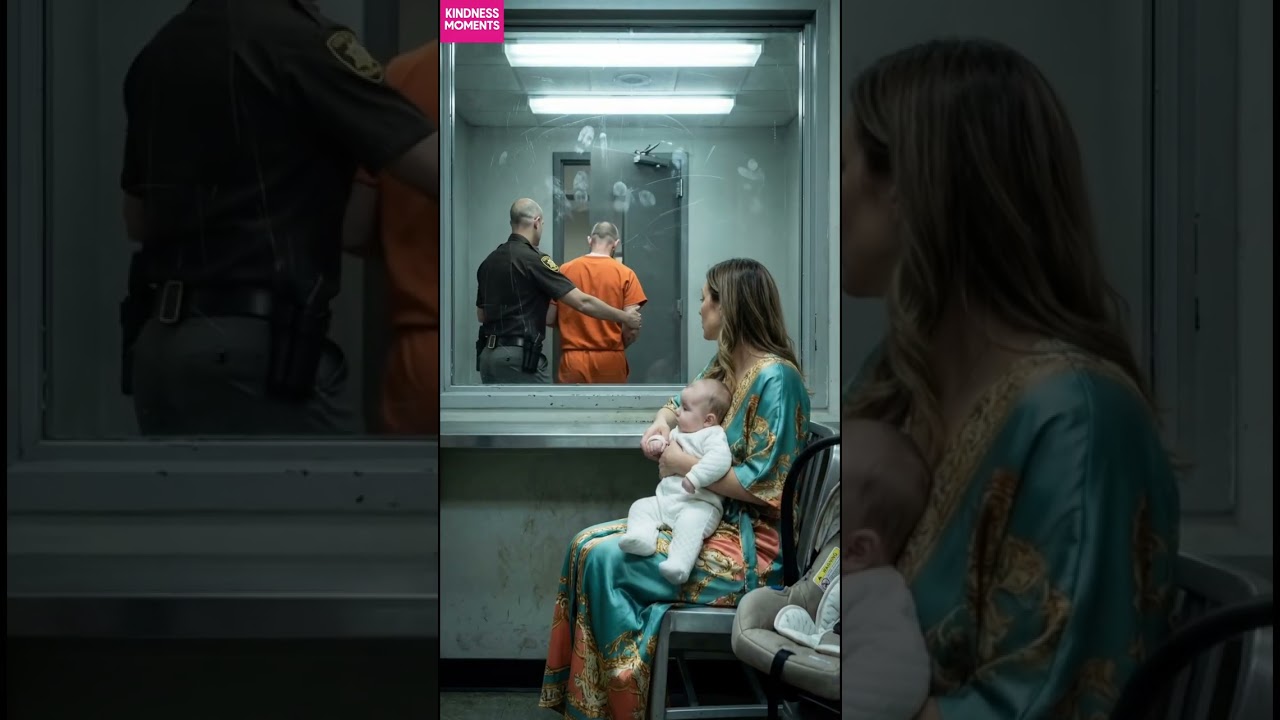 Kindness in Prison: Emotional Family Reunion ❤️ #kindness #prisonvisit #shorts