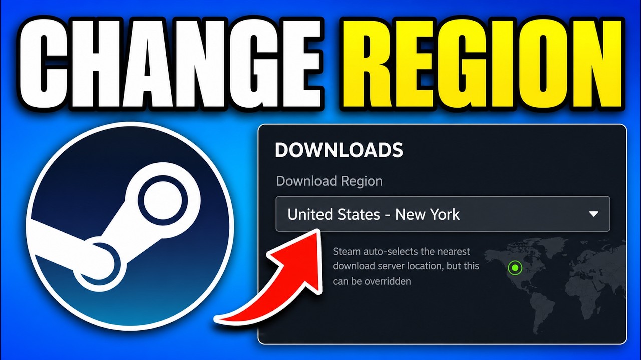 How To Change Steam Location (Update Store & Wallet Country)