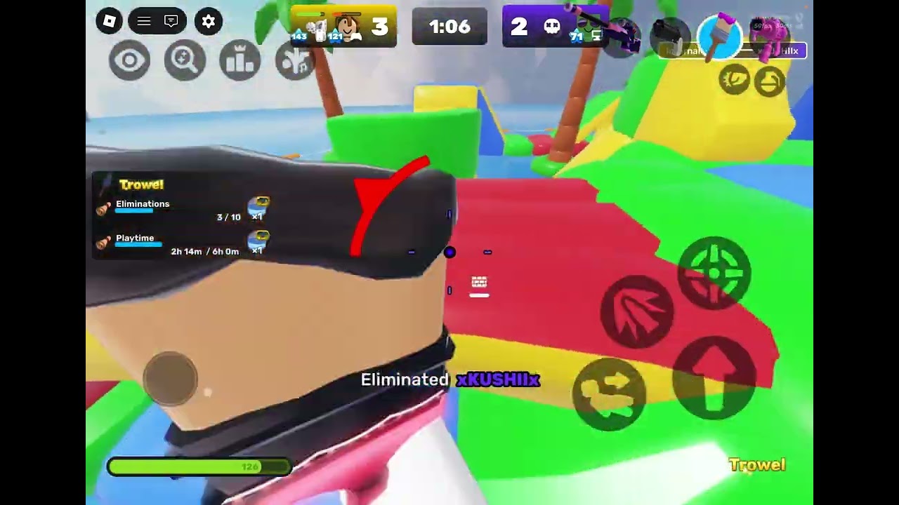 Playing rivals with my friend