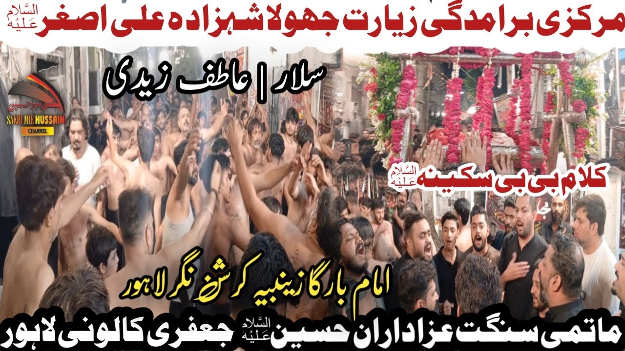 Markazi Ziyarat Jhoola Shahzada Ali Asghar a.s | imam bargah zainabia Karishan Nagar Lahore