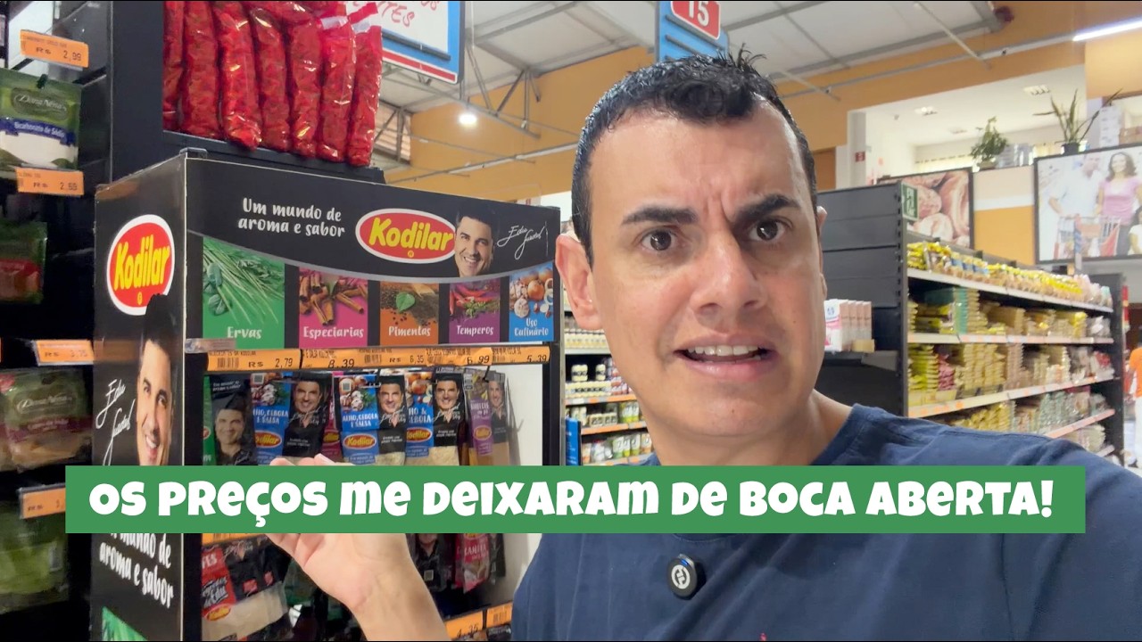 💸 Fui em OUTRA CIDADE fazer as COMPRAS DO MÊS e quase caí pra trás com os preços!