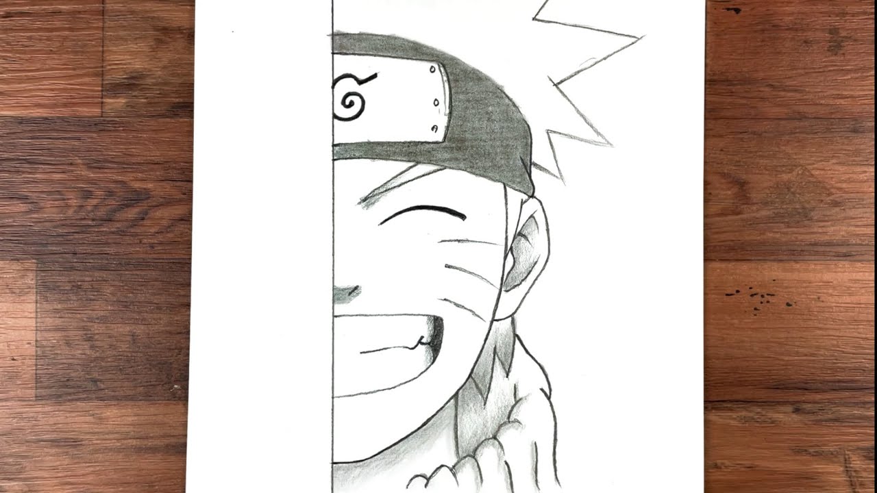 How to draw Naruto | easy anime drawing for beginners and anime fans 