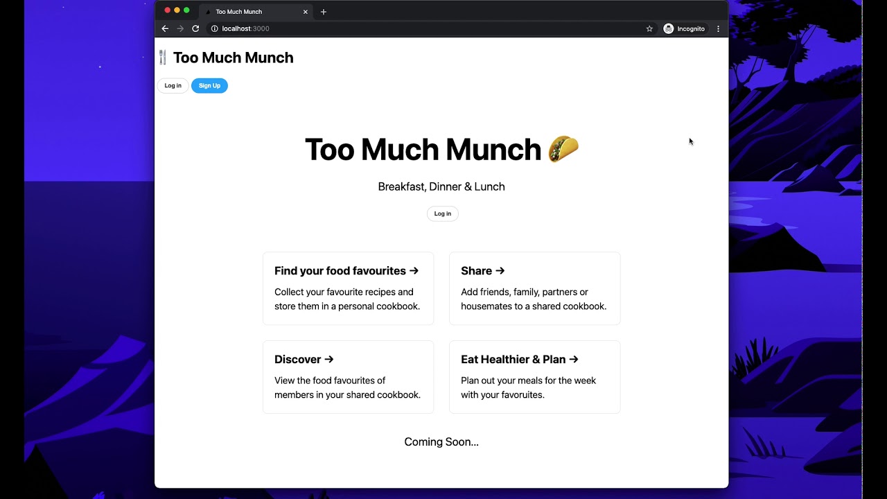Jamstack: authentication and fetching from fauna depending on user demo