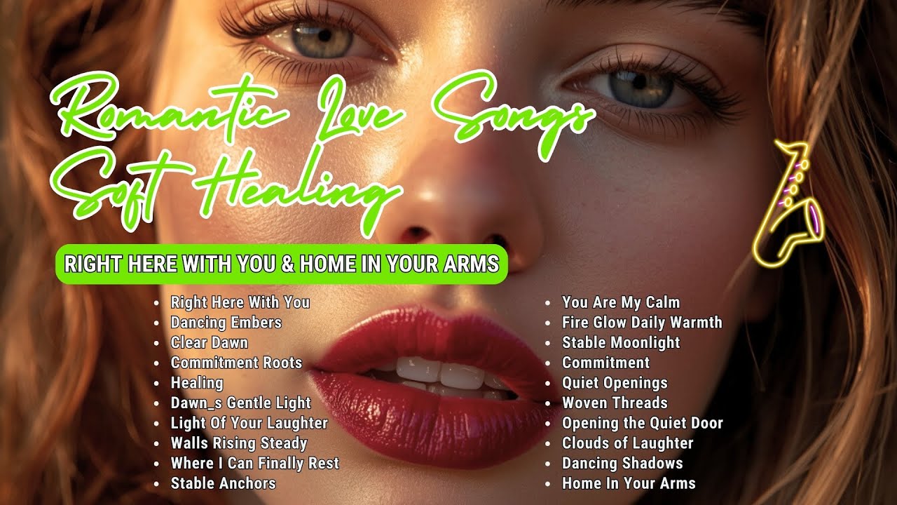 Romantic Love Songs – Soft Healing | Right Here With You & Home In Your Arms