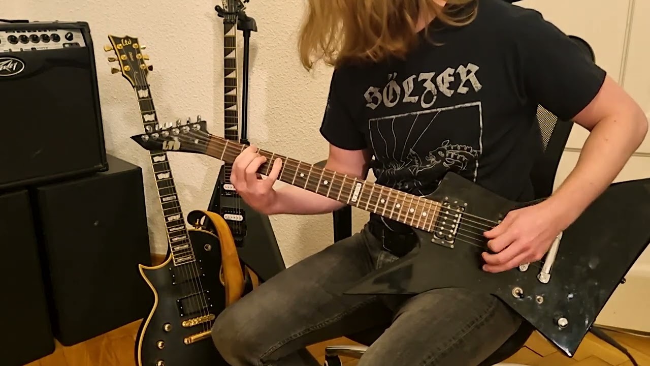 Black Curse - Charnel Rift (Guitar Cover)