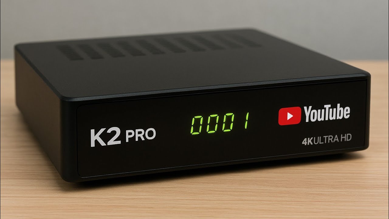 4K K2 Pro 4k UHD Android Uydu Alıcısı Kutu A&ccedil;ılımı