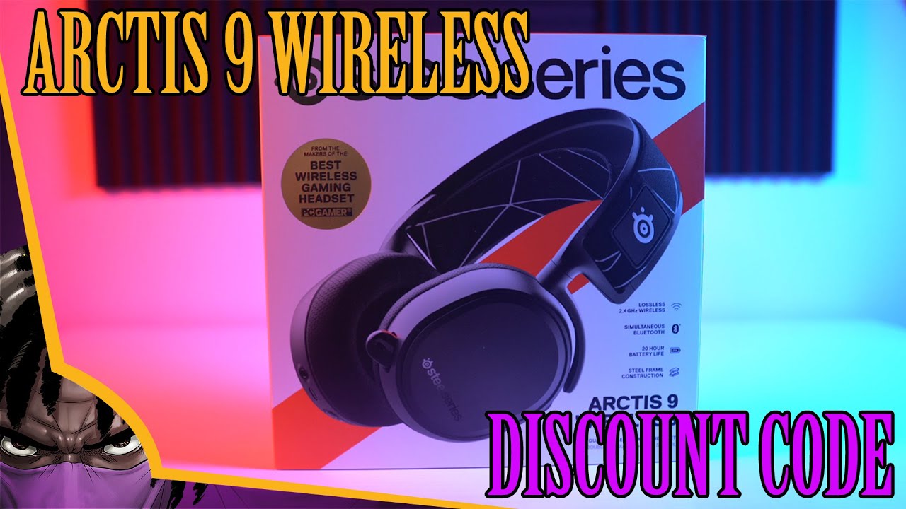 SteelSeries Arctis 9 wireless PS4/PS5/PC (unboxing/discount code)