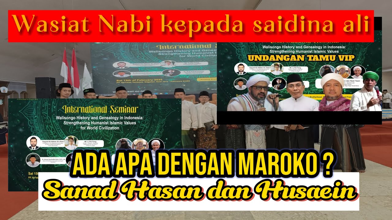 GEMPAR!! WASIAT YANG JARANG DI KETAHUI UMMAT!!MAROKO DI TEMBORO