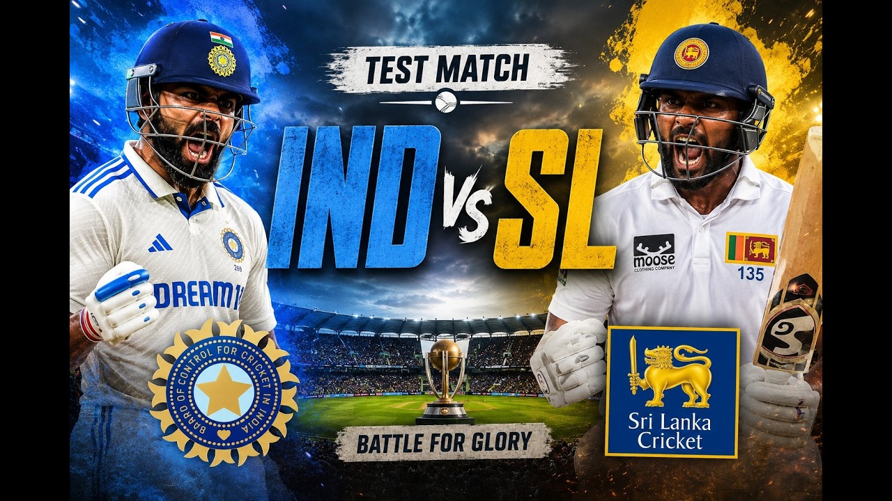 IND vs SL 02nd Test Match (1)|Cricket 26 Gameplay | #Cricket #Cricket26