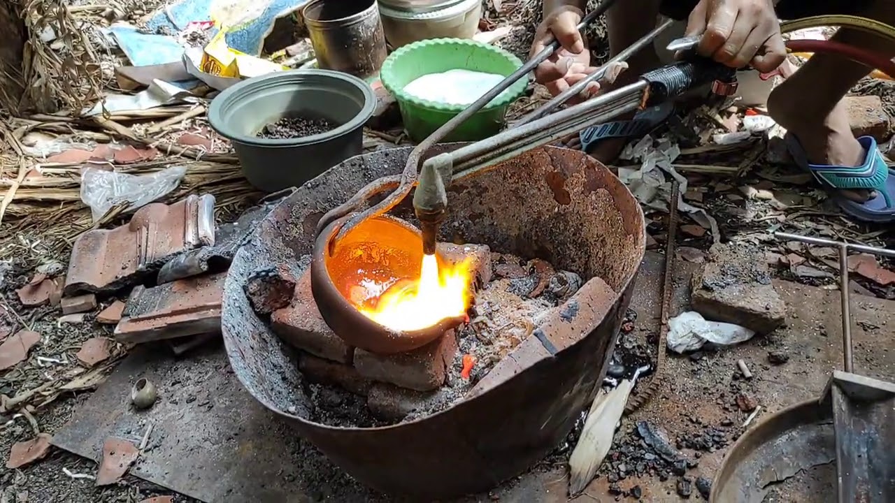 Mengolah palladium,emas dan perak Part 4(ILUM)
