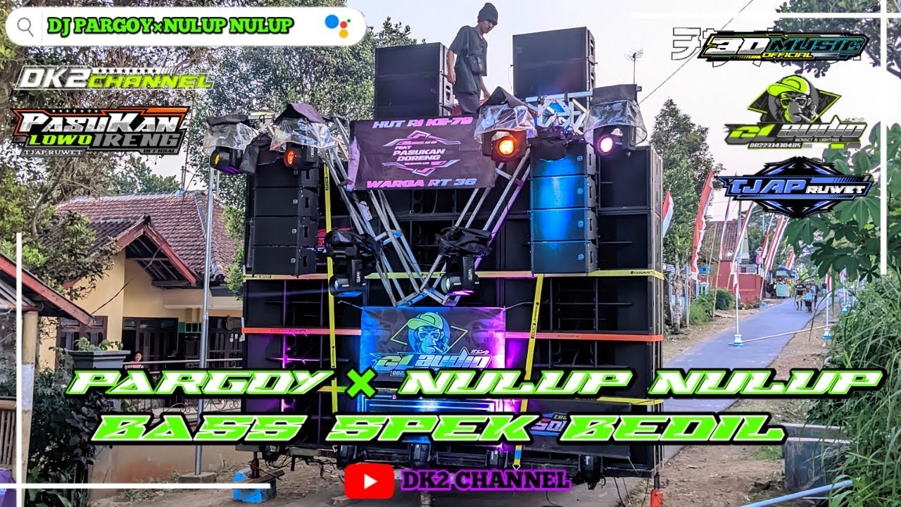 DJ ANDALAN GL AUDIO BASS BEDIL MIDEL NULUP NULUL || 3D MUSIC OFFICIAL