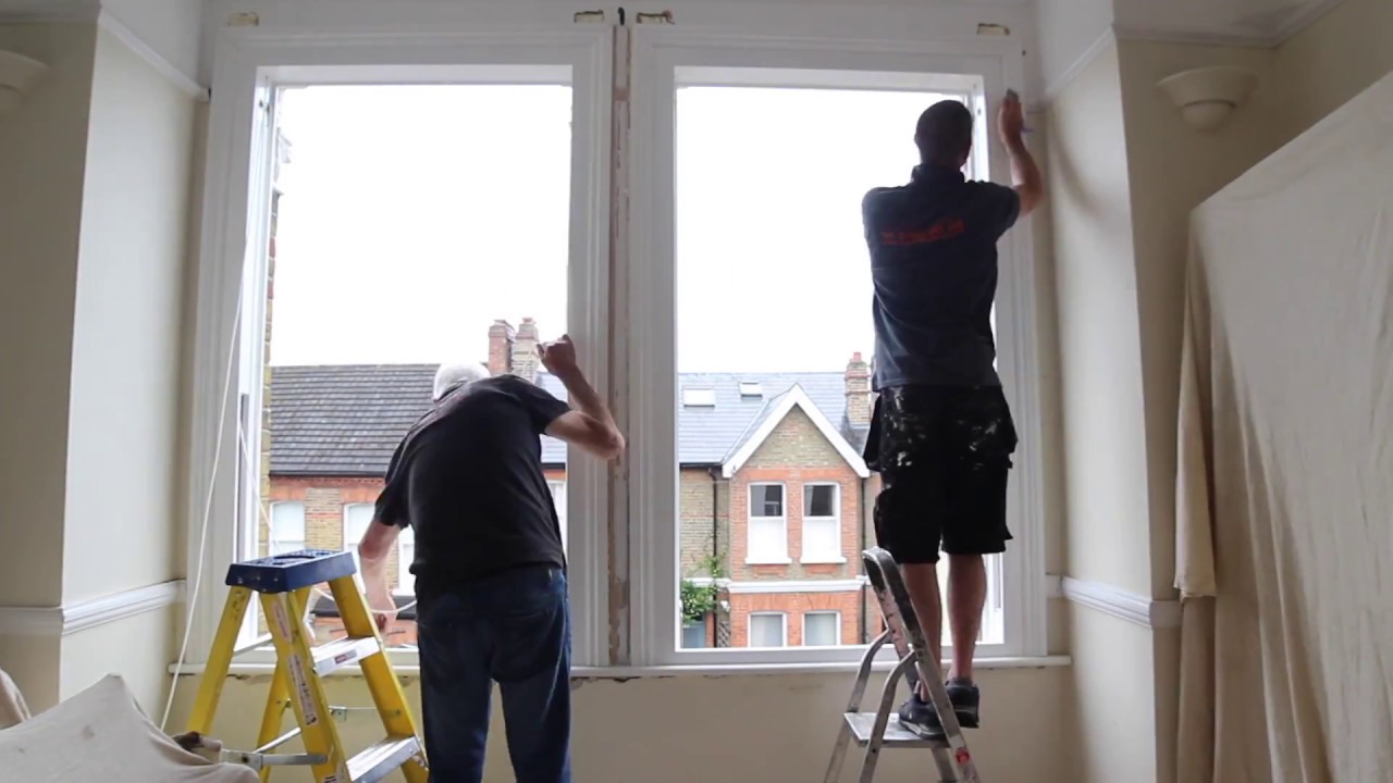 Sash window complete replacement (SW13) by SJB Sash Window Specialist Ltd