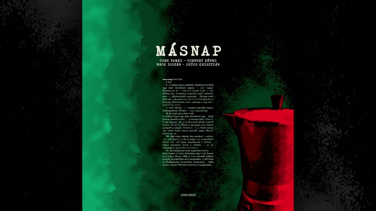 MÁSNAP - Utolsó ecloga