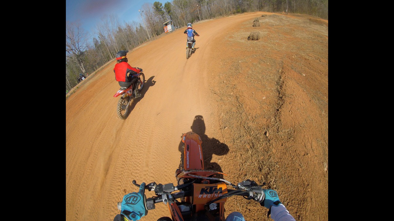 Titus & Reed ripping the SX track.