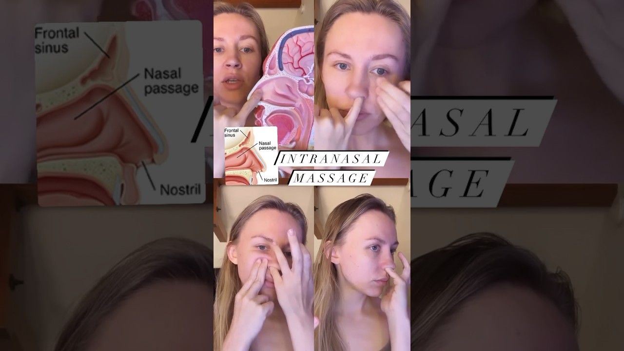 Intranasal massage