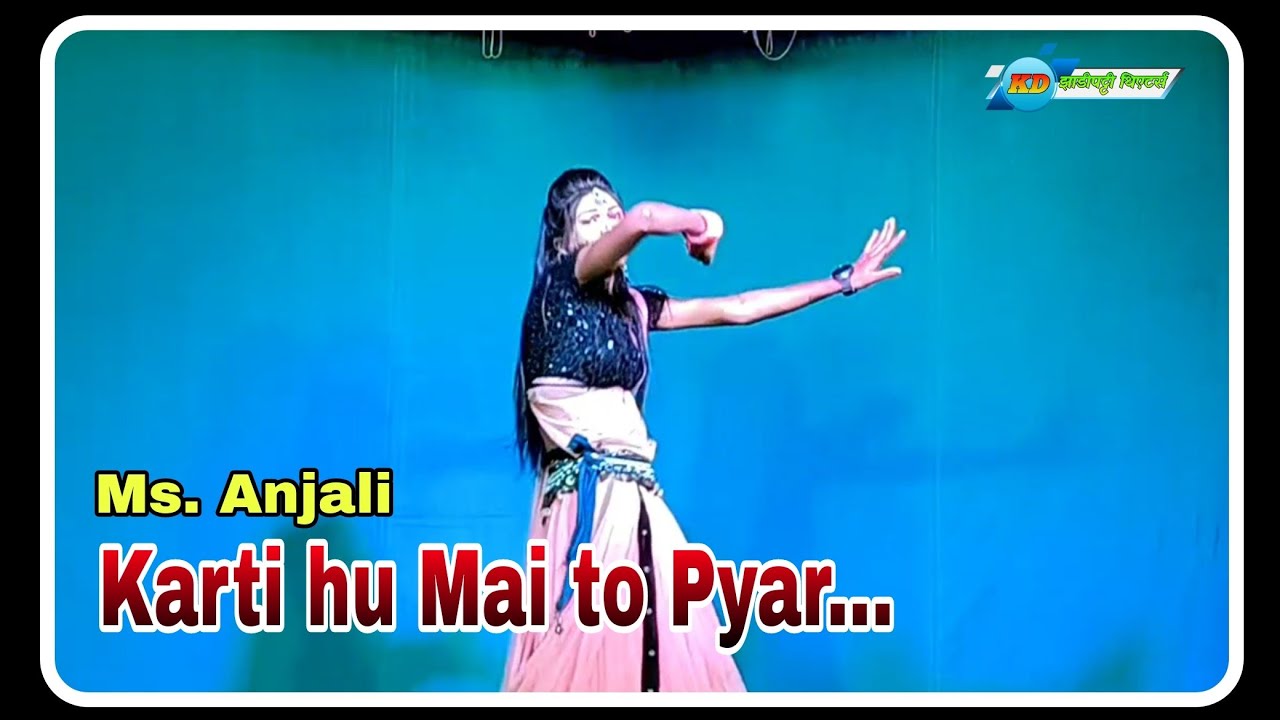 Karti Hoo Main Pyar Sirf Sunday Ko | Solo perform by Ms.Anjali | Presented By #Zadipattitheaters