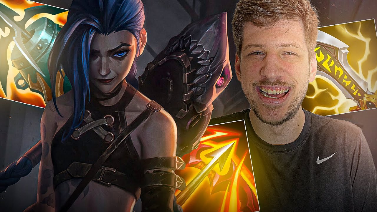 JINX COM A BUILD FULL CRÍTICO! PEGOU RESET ACABOU A FIGHT