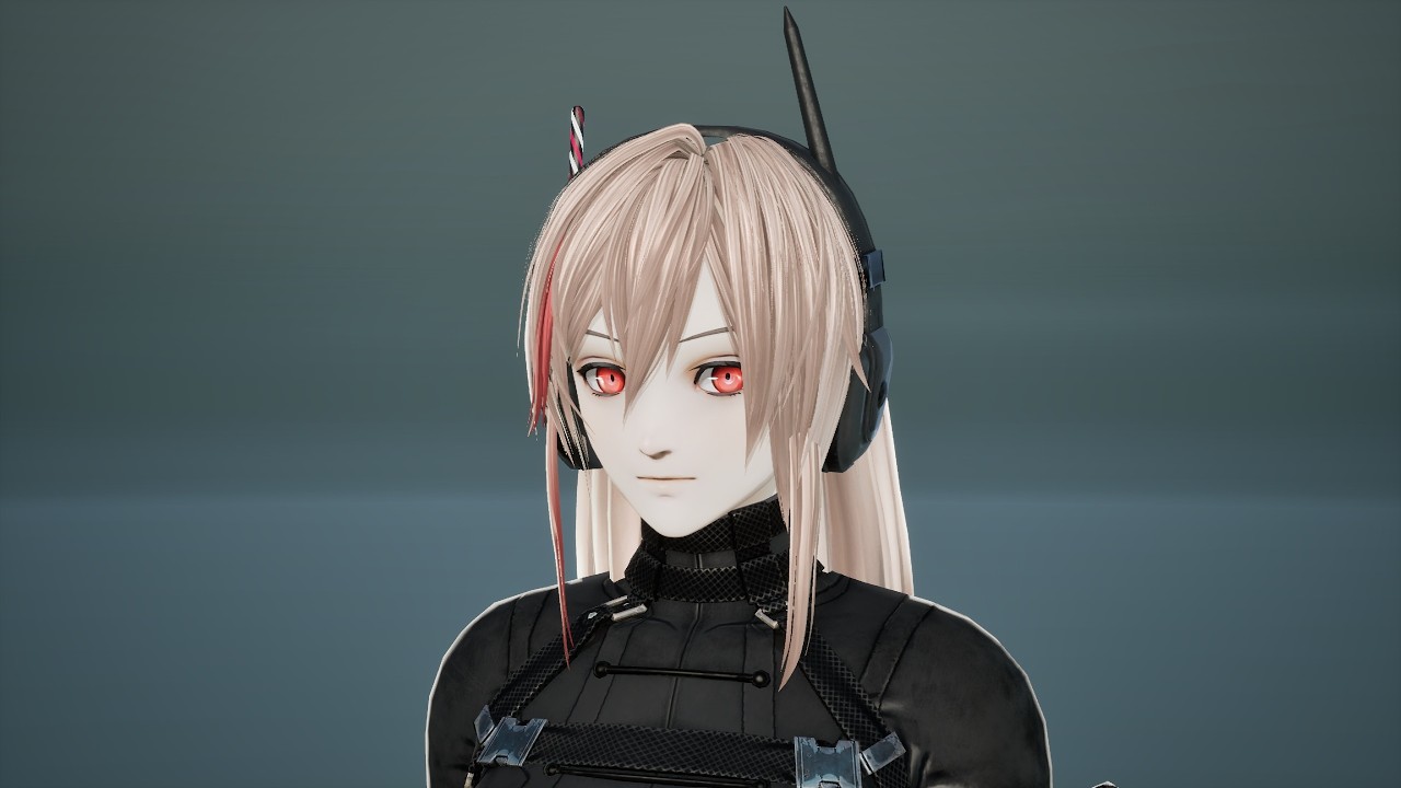 M4 SOPMOD II from from Girls' Frontline in Code Vein's 2 Character Creation
