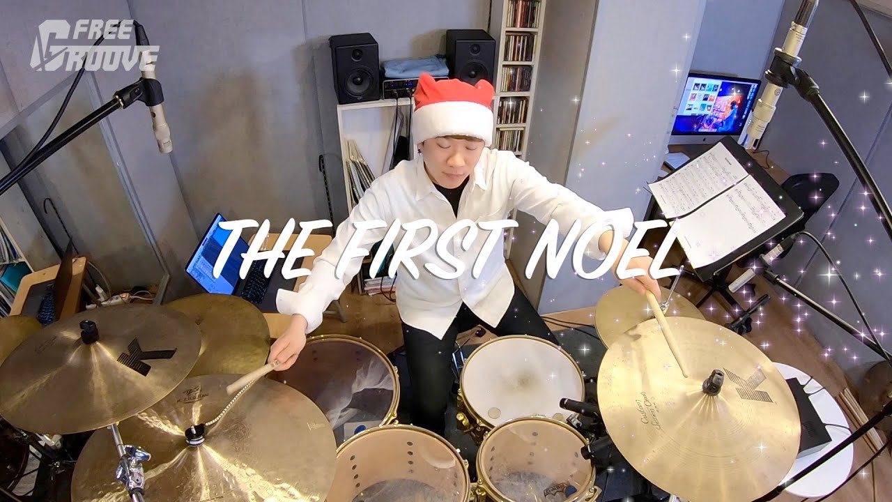 ‘THE FIRST NOEL’ - The Bridge Band (Only Drum Cam) : 밴드 모두 나오는 버젼 하단 글 링크 클릭!! 초급자도 가능한 난이도의 연주!!
