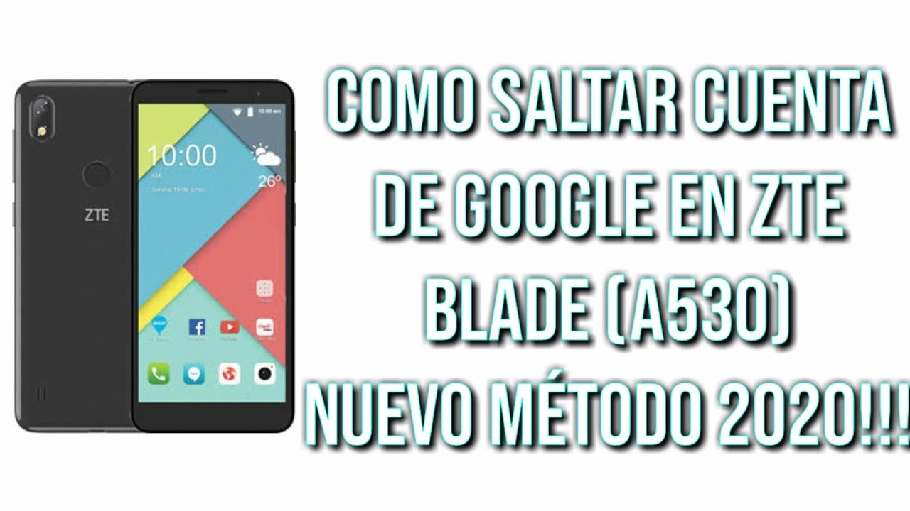 ✔️COMO SALTAR CUENTA DE GOOGLE EN ZTE BLADE A530 NUEVO MÉTODO 2020!!! | MUSEEL