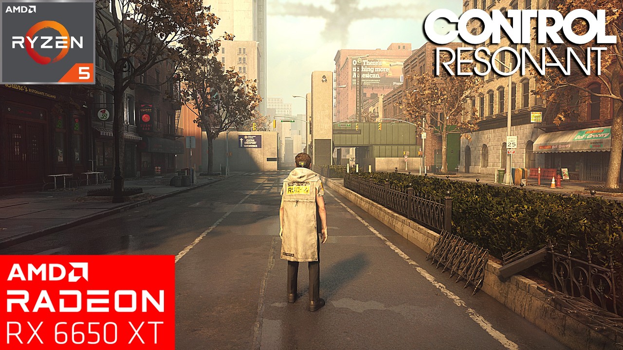 RX 6650 XT - Control Resonant - 1440P, 1080P, AMD FSR 4.1, Ray Tracing -