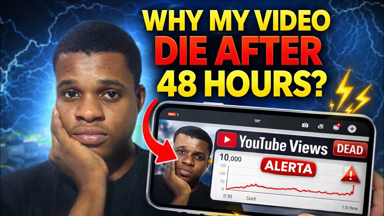 Why Your YouTube Video Die After 48 Hours #youtubegrowth