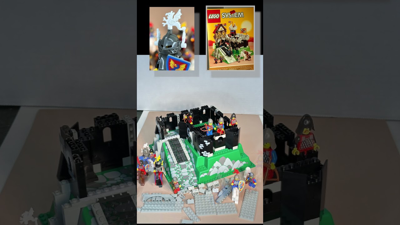 &ldquo;Build it better boys!&rdquo;  - Lego 6086  - Black Knights Castle Alternate Build