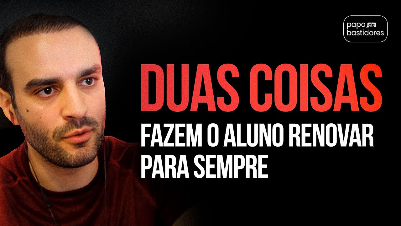 Estratégias que Ele Usou Para Criar Uma Comunidade de 20.000 Alunos (com 70% de renovação)