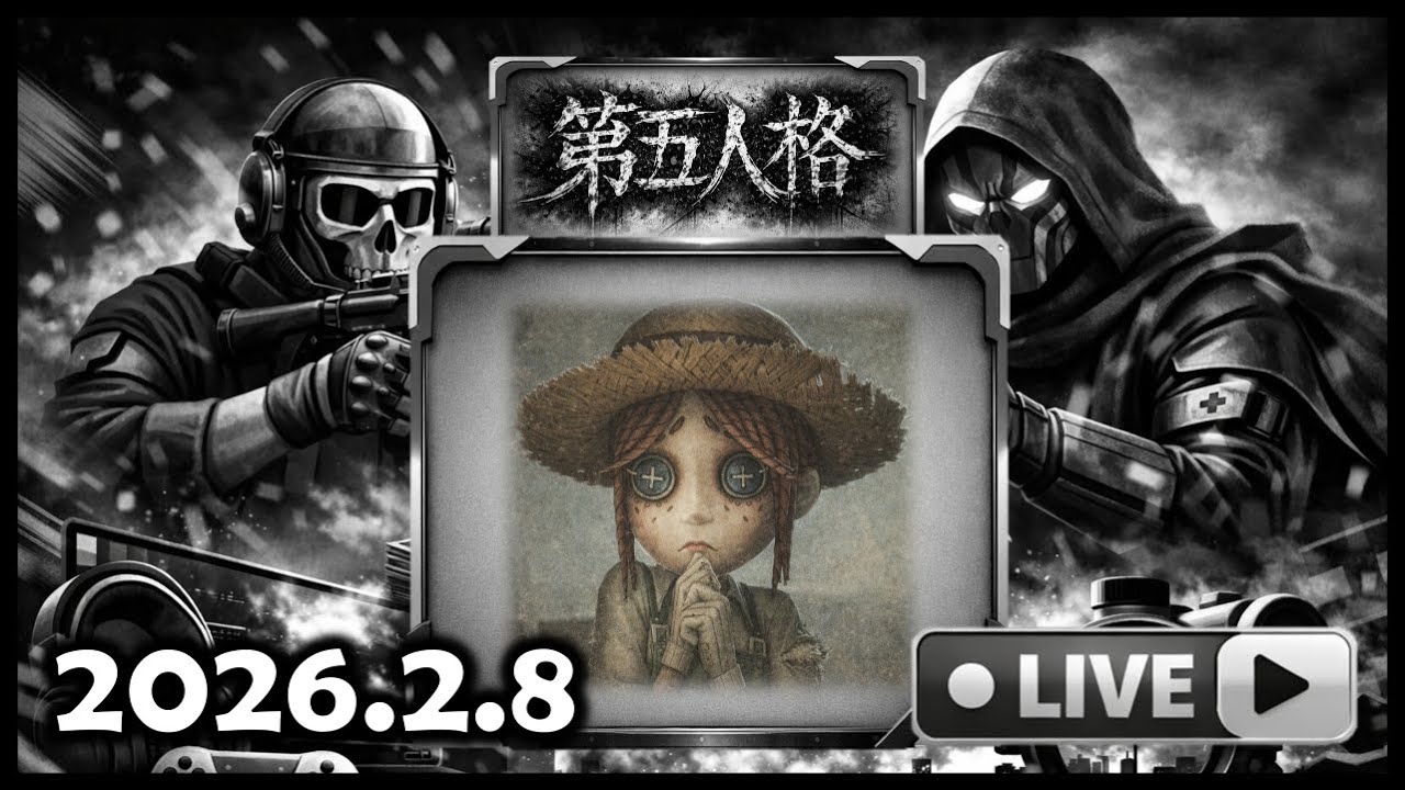【第五人格】2026.2.8 觀眾場互動直播｜+1就能上來玩，一起歡樂🎉（即時開麥通話🗣️）#20