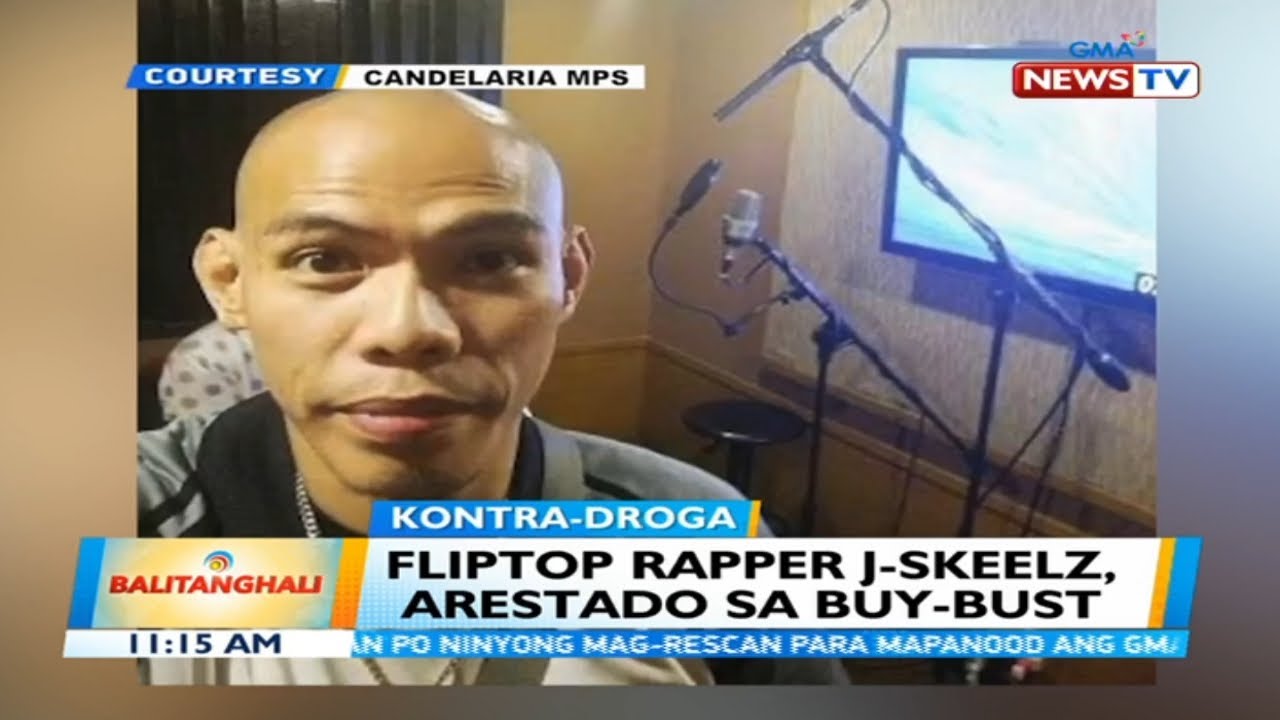 BT: Fliptop rapper J-Skeelz, arestado sa buy-bust