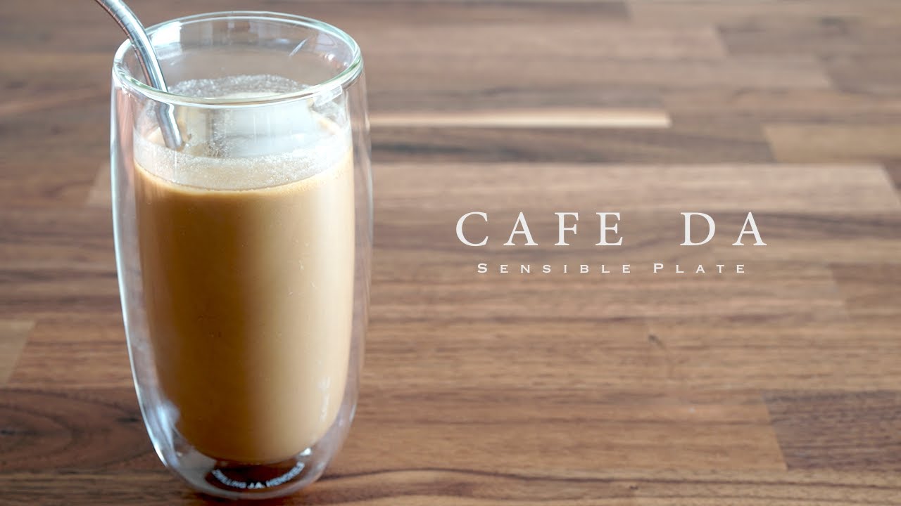 How to Make Iced Coffee with Vegan Condensed Milk (Vietnamese Summer Drink 2 of 3) | Sensible Plate
