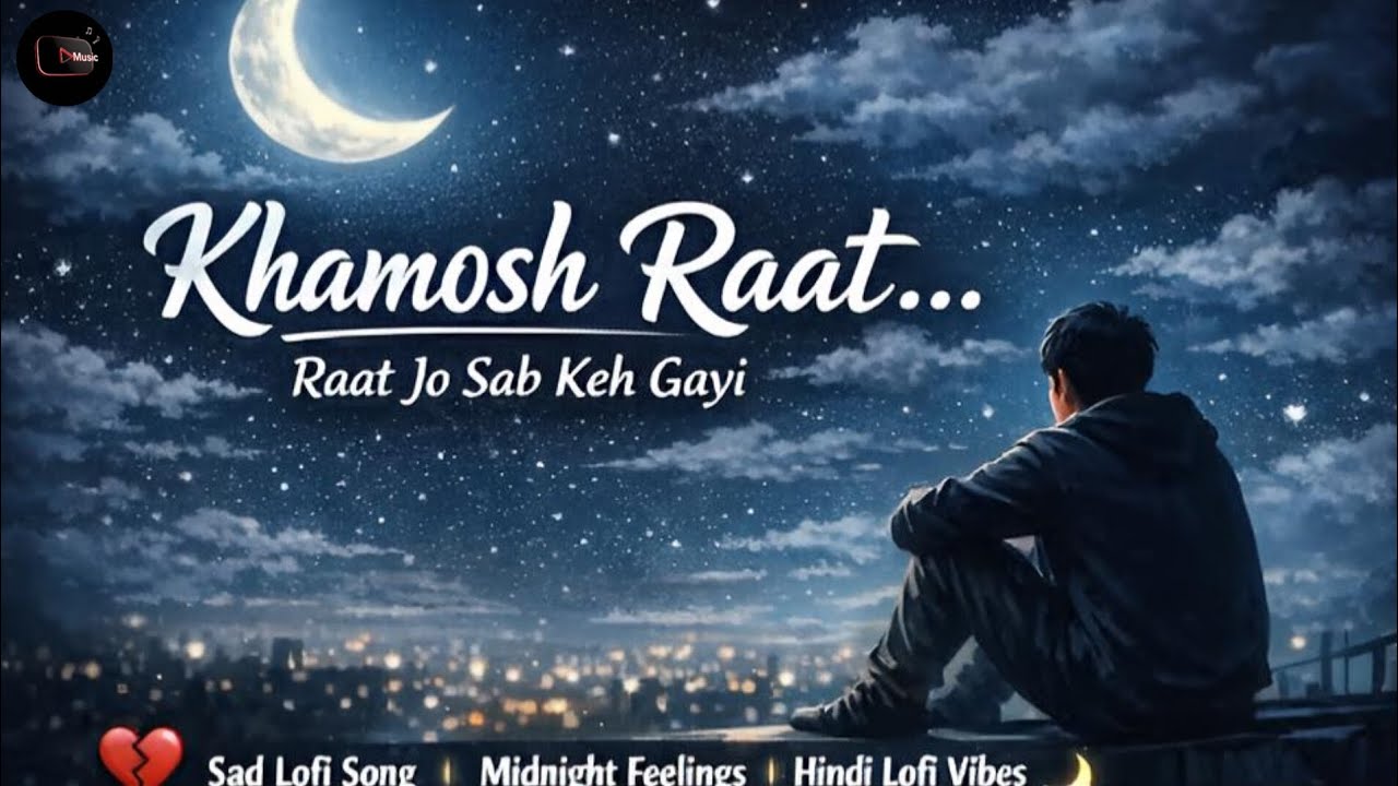 Khamoshi Raat Mein 🌙 | Bollywood Lofi Song | Sad Night Vibes | Heart Touching Lofi 2026