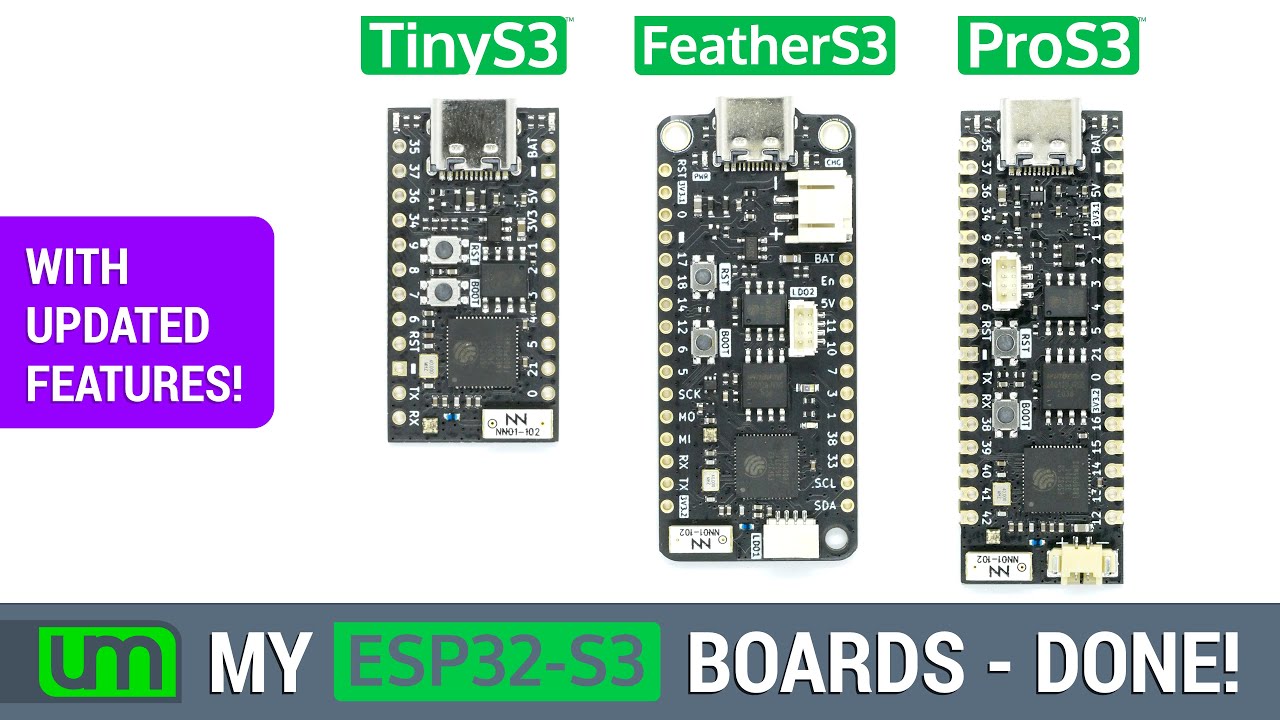 My ESP32-S3 boards are done!