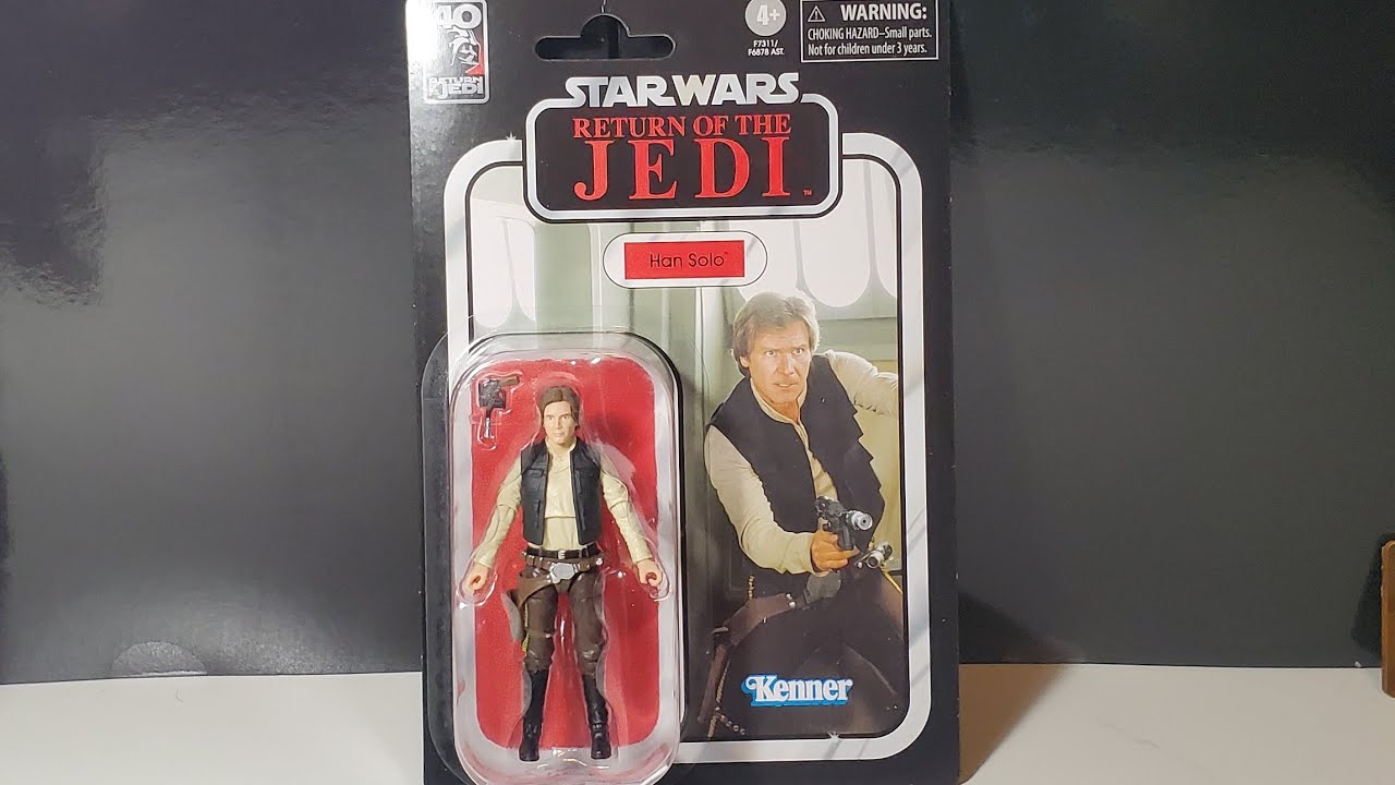 Star Wars Vintage Collection Han Solo VC281 (ROTJ 40th Anniversary) action figure review!!!