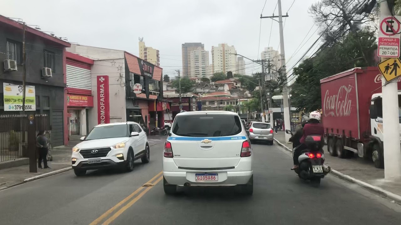 Driving around São Paulo, Brazil. 2022