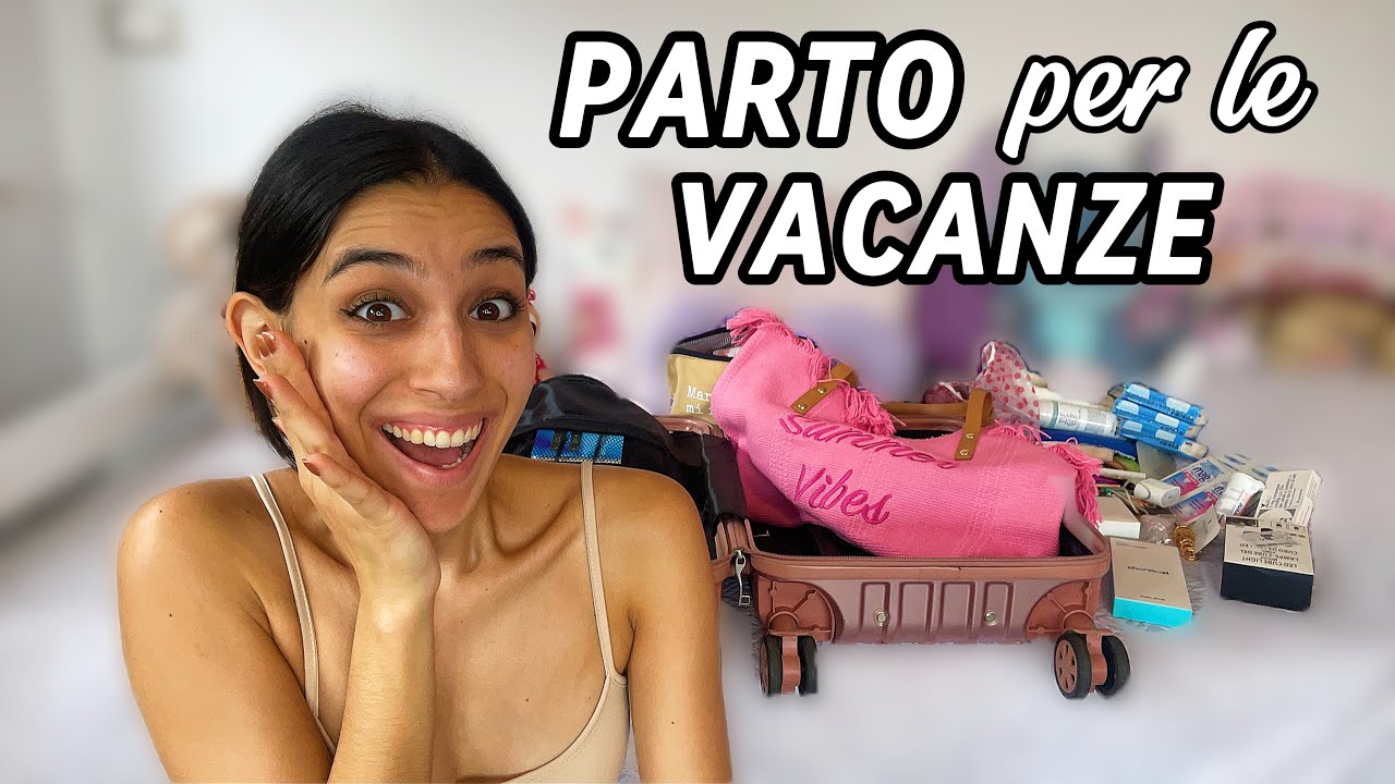 PREPARO CON VOI LA VALIGIA PER PARTIRE! / tina official channel