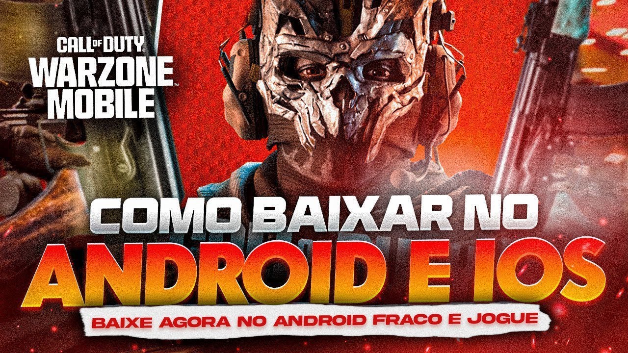 COMO BAIXAR WARZONE MOBILE ANDROID FRACO E IOS EM 2025!🔥🔥🔥 CALL OF DUTY WARZONE MOBILE