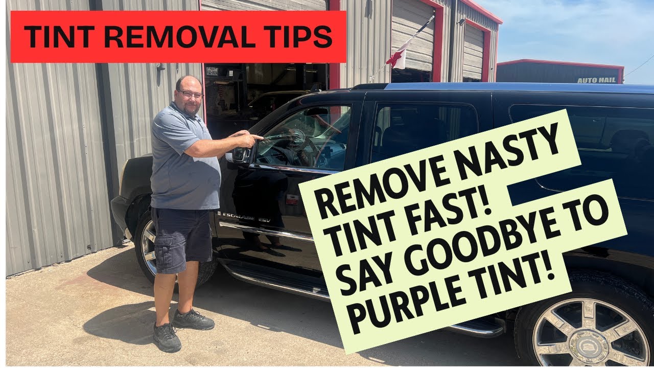 How to remove car window tint! Don’t Pay a Shop! Remove Old Window Tint Yourself #cardealership 