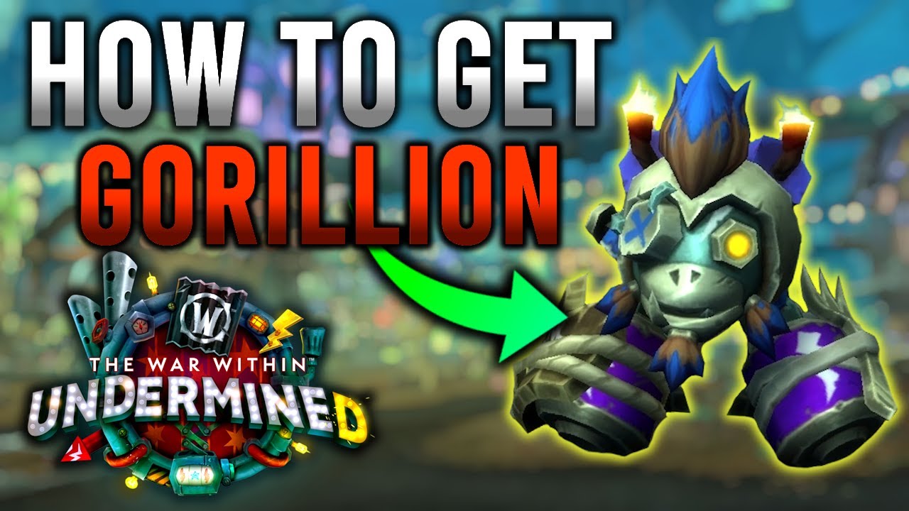 How To Get The NEW Pet GORILLION! | World of Warcraft: Undermined Guide