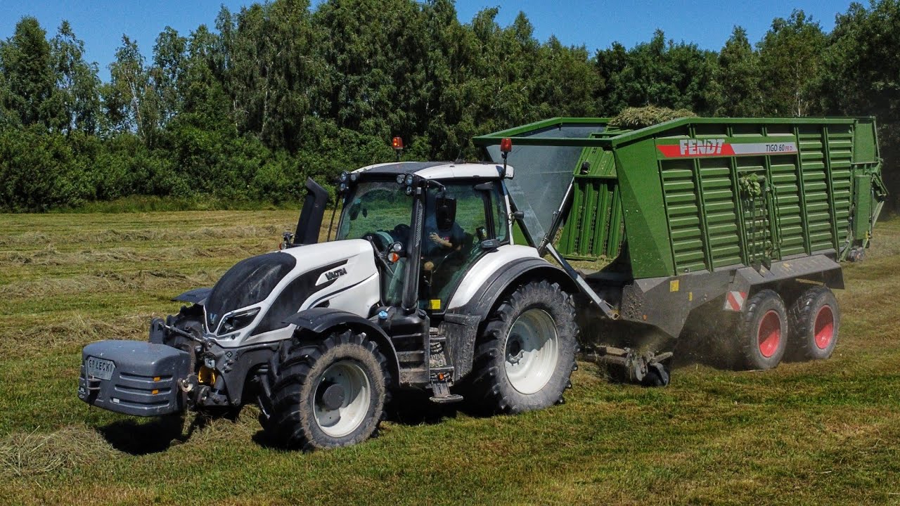 🇵🇱★ [Vlog #3] Pierwszy  Pokos na Torfach  Oczami Operatora ✔ Valtra t144&Fendt Tigo 65★