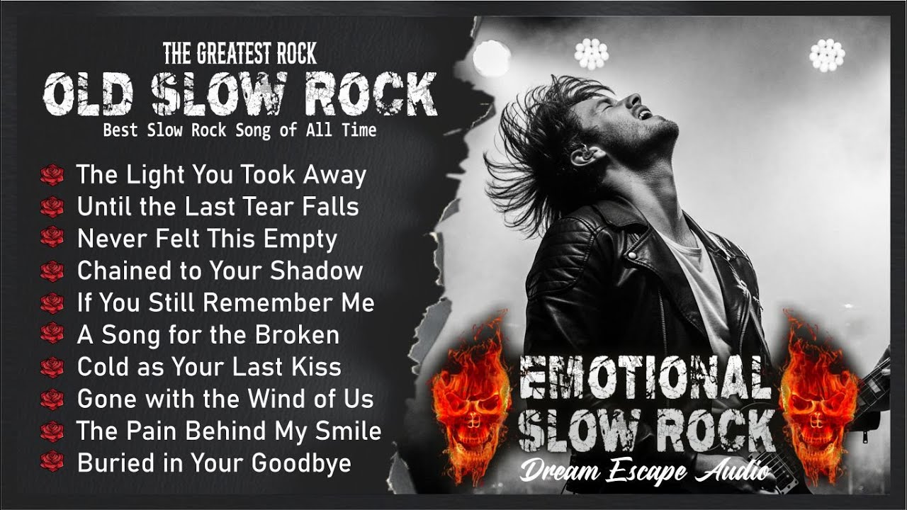 Classic Slow Rock Ballads for Peaceful Mind | Journey Inspired Emotional Hits