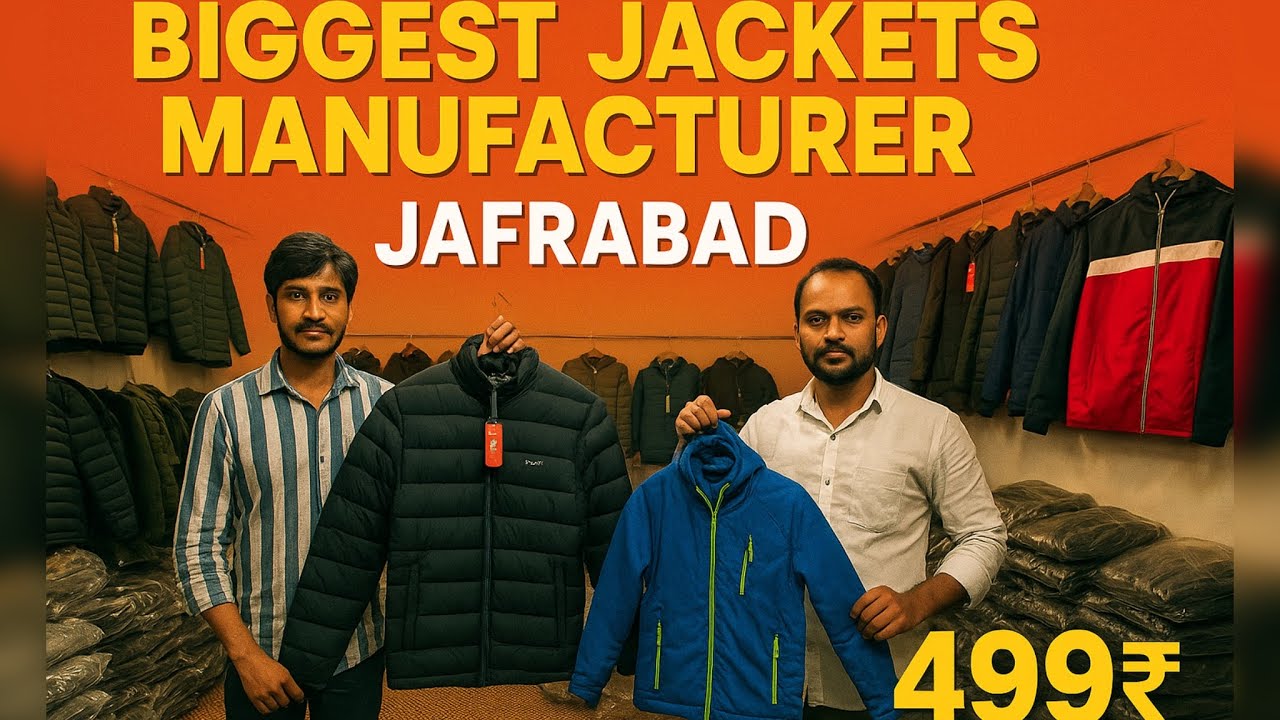 🎯 &ldquo;499₹ me Branded Jackets?! Jafrabad ke Manufacturer ne Khol Diya Raaz!&rdquo;
