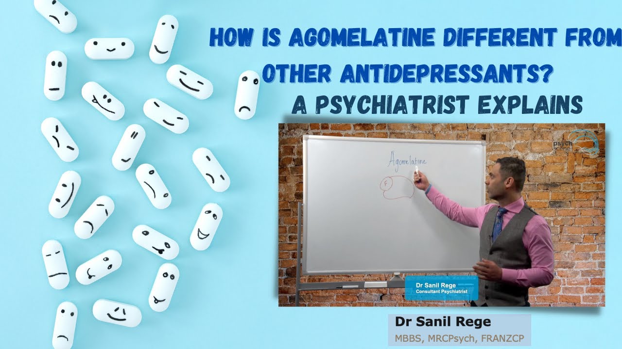How is Agomelatine different from other Antidepressants? | A Psychiatrist Explains | Dr Rege
