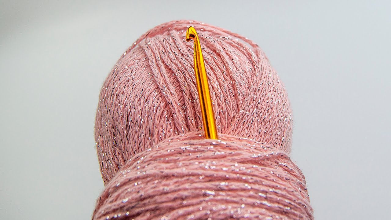 Only 1 row! You won't forget this 3D crochet stitch! Crocheting is simple