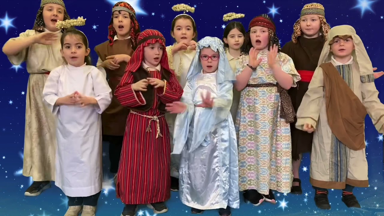 Junior Classes present their Nativity Musical Play 2021