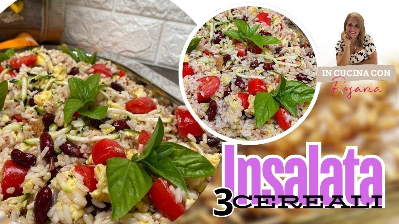 RISO FREDDO ai 3 CEREALI A MODO MIO -FACILE E FRESCHISSIMO
